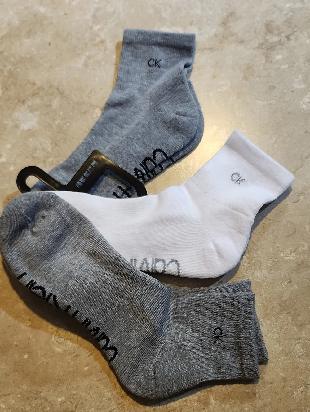Calvin Klein Cushioned Quarter Socks 3 Pair